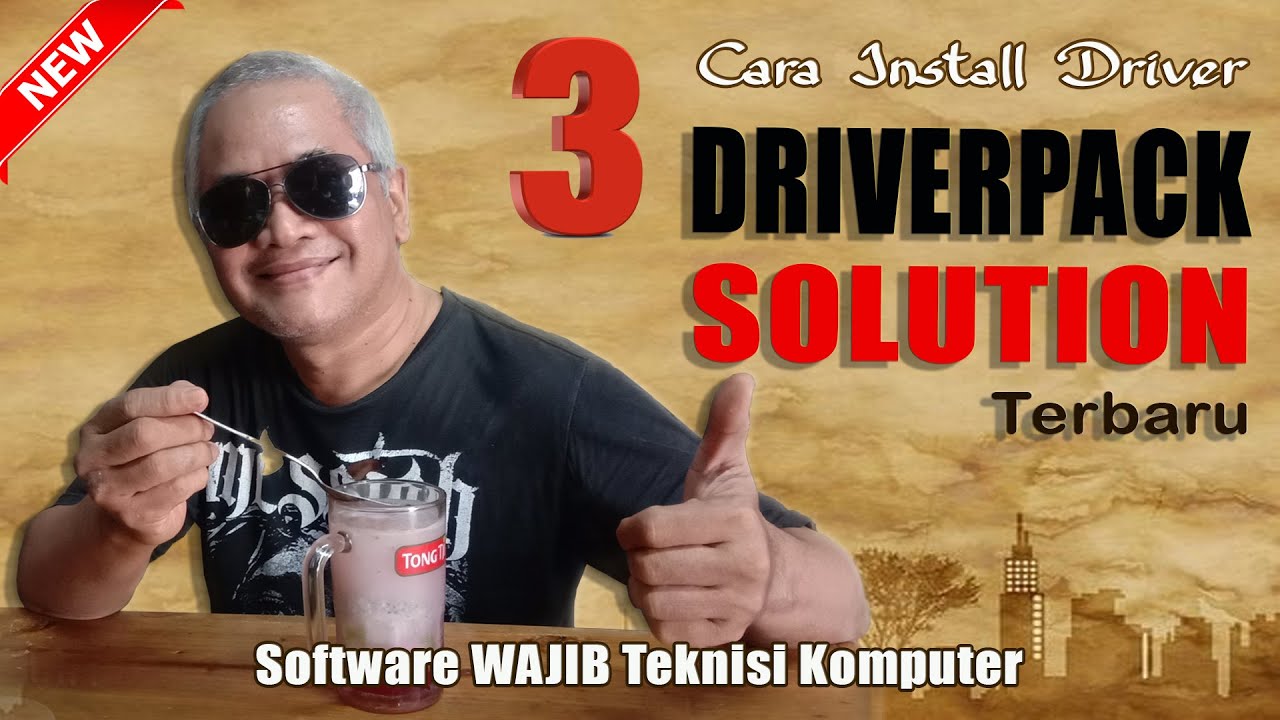 Cara Install Driver menggunakan DriverPack Solution Terbaru - YouTube