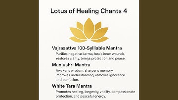Vajrasattva 100-Syllable Mantra (金刚萨埵百字明咒)