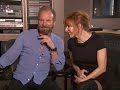 sting and mylene farmer cozy up on stolen car