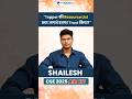 Shailesh_AIR 877 | CSE 2025 | VisionIAS_Toppers'Talk