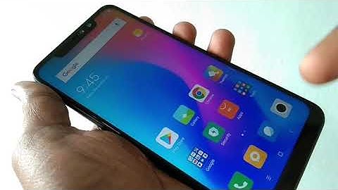 How to hide notch display in Redmi Note 6 pro