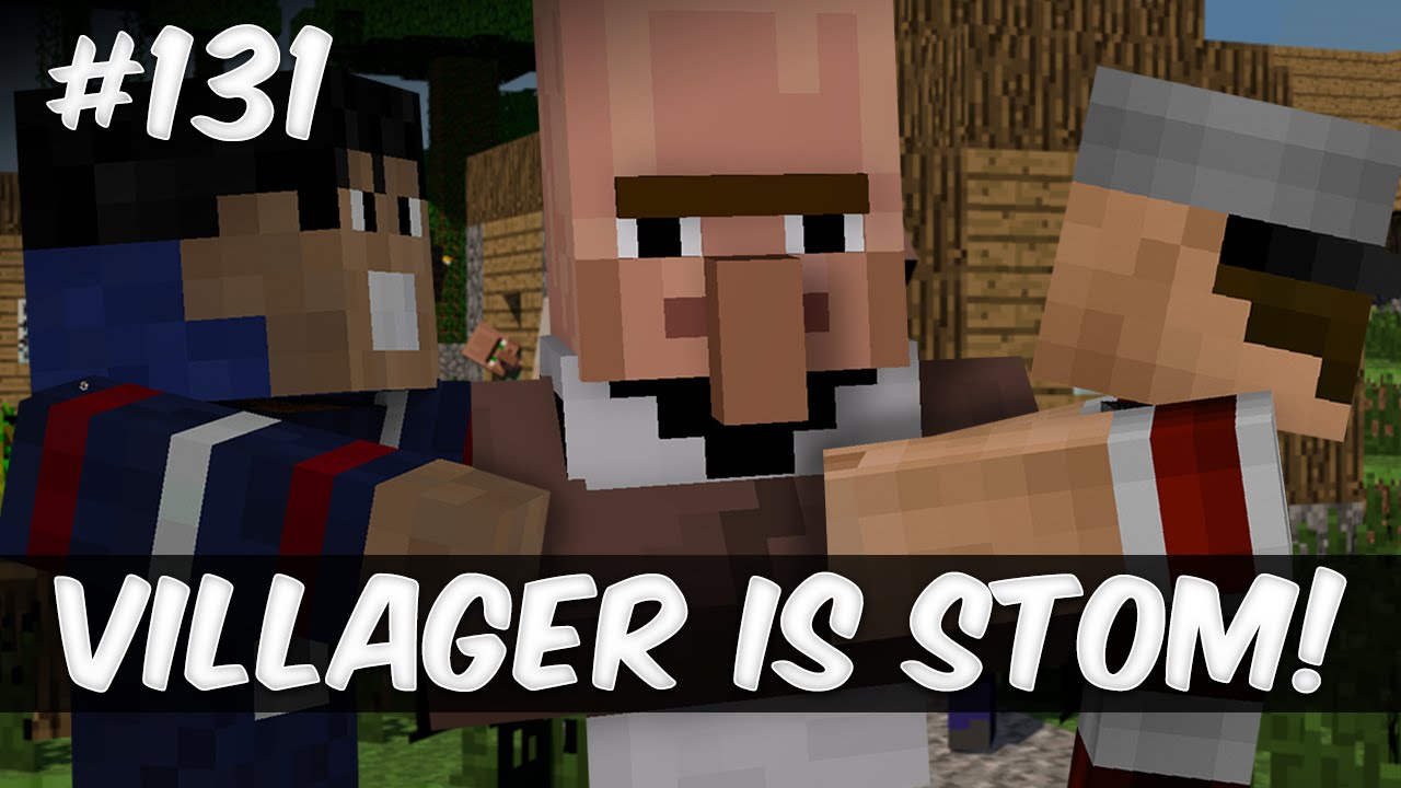 dusdavidgames discord Minecraft survival #131 - VILLAGER IS STOM!