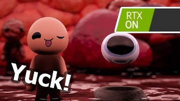 The womb with RTX || The Binding of Isaac Ray Tracing fan made game made with Unity