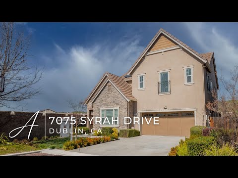 7075 Syrah Drive, Dublin, CA home video tour