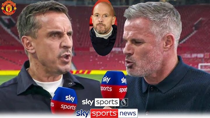 BREAKING: Gary Neville's honest reaction to Man Utd's 'disgusting' first-half performance 👀