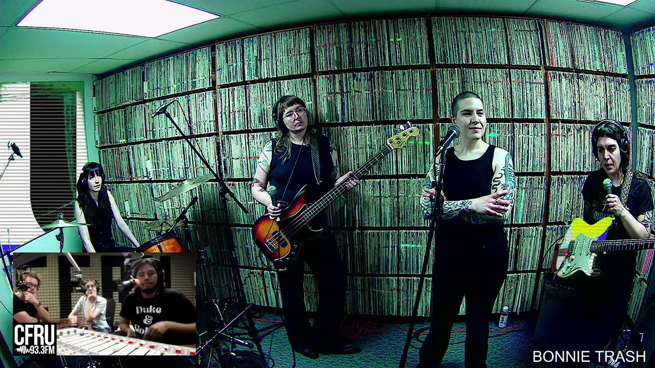 BONNIE TRASH - LIVE at CFRU 93.3FM