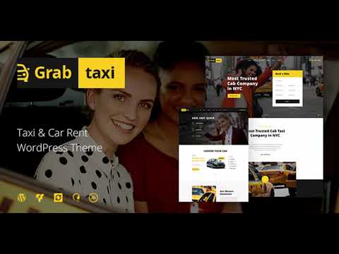 Grab Taxi | Online Taxi Service WordPress Theme | Themeforest Website Templates and Themes