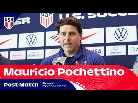 Mauricio Pochettino Post\u002DMatch Press Conference | USMNT vs. Belgium | 3/28/26