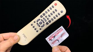 With just one common key, all types of remote controls can be repaired | CrationTips365