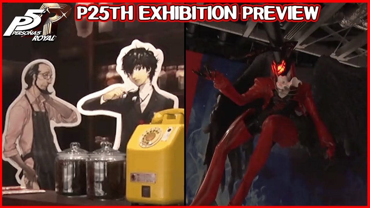 Persona 25th Anniversary Exhibition preview