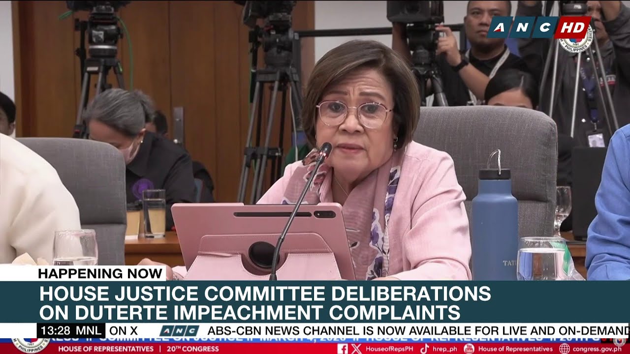 De Lima fires back at Rodriguez: Authentication can be done during evidentiary stage | ANC