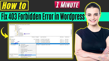 How to fix 403 forbidden error in wordpress 2025