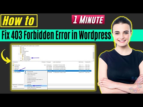 How to fix 403 forbidden error in wordpress 2022