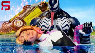 Venom SAVES Spider-Gwen's LIFE.. Fortnite