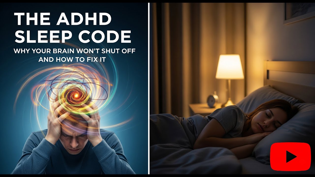 The ADHD Sleep Code: Why Your Brain Won't Shut Off and How to Fix It ...