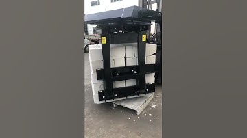 overhead block handler/forklift attachment/loosen block industry