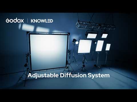 Introducing the KNOWLED AD88 | The New 8×8' Adjustable Diffuser