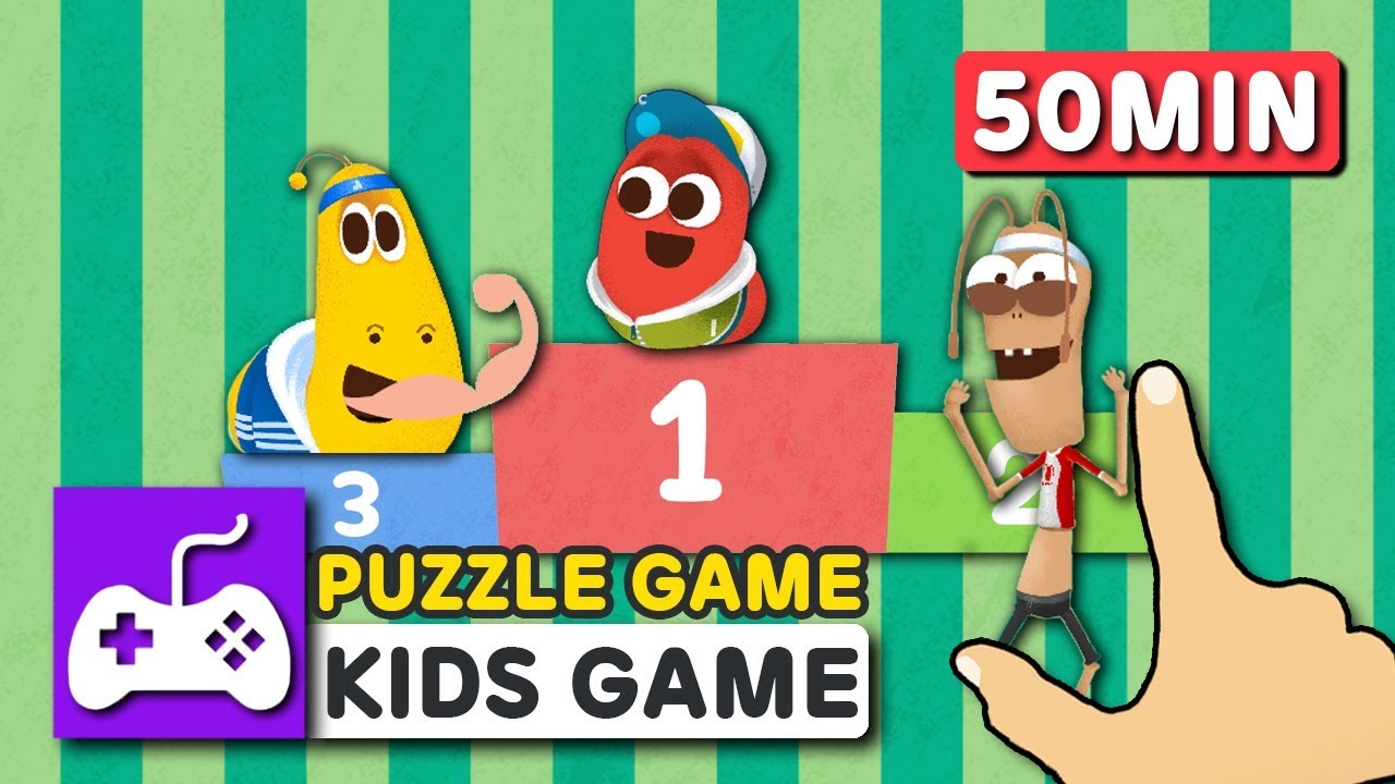 Larva KIDS | Puzzle | DIY GAME | GAME COMPILATION | 50 MIN