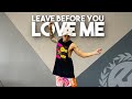 LEAVE BEFORE YOU LOVE ME by Marshmello, Jonas Brothers | Zumba | Pre Cooldown | Kramer Pastrana