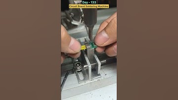Circuit board soldering machine. #circuit #soldering #manufacturing