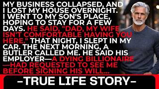 My Business Collapsed, and I Lost My House Overnight  I Went to My Son's Place, Hoping to…
