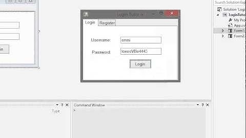 VB.NET PHP Login tutorial