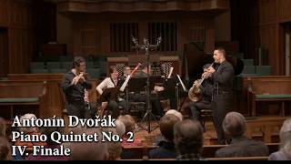 Dvorak Piano Quintet No. 2, Op. 81 for wind quintet and piano (arr. Jolley) IV. Finale
