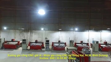 Xưởng gia công CNC giá rẻ | Nhận gia công CNC số lượng lớn