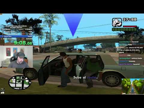 Bananirou hace speedrun de GTA SA y pierde por "culpa" de los MODERADORES