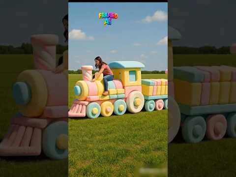 ماما ركبت قطر المارشميلو  كرتوناطفال    