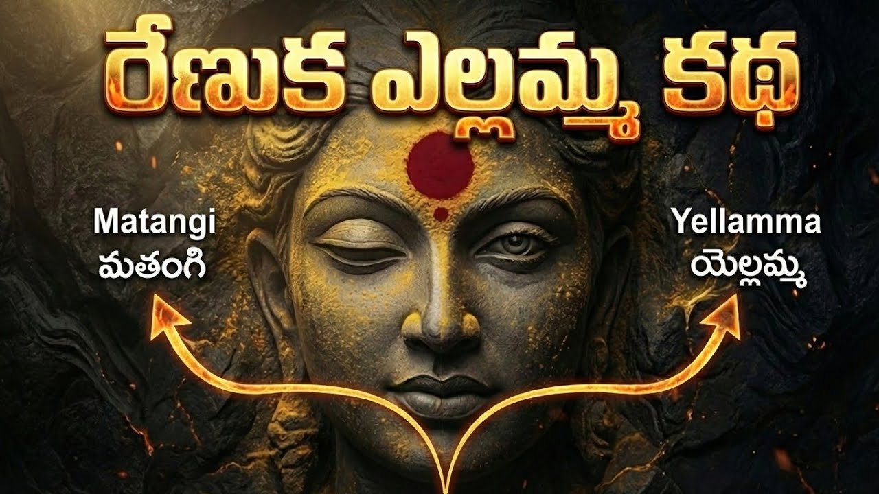 The Miraculous Story of Renuka Yellamma: From Queen to Divine Mother  | About Renuka Yellamma Telugu