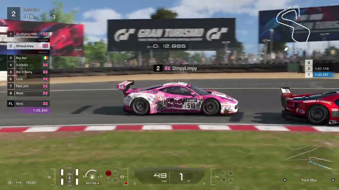 Mrc gt3 world series lobby 2 and 3 combined round 8 race 2