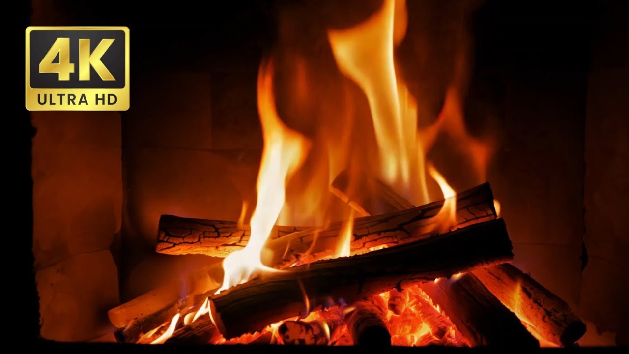 API UNGGUN 4K 11 JAM | FIREPLACE AMBIENT