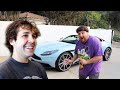 DRIVING MY BEST FRIENDS NEW SUPER CAR!!