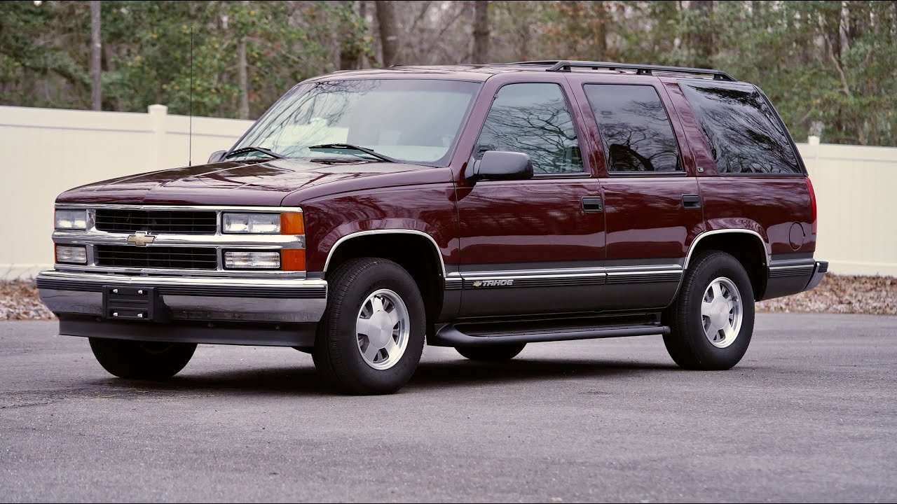 DAVIS AUTOSPORTS - 1999 CHEVY TAHOE - ONLY 7K ORIGINAL MILES - COLLECTOR QUALITY