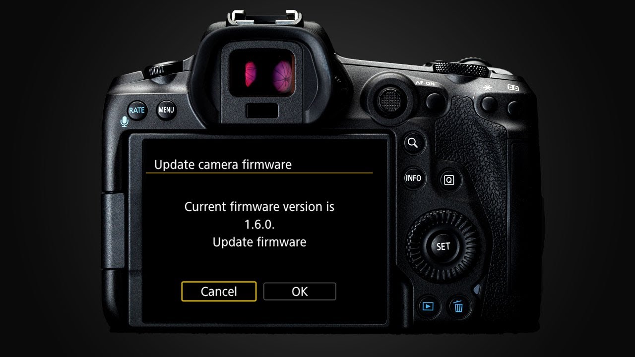 Canon EOS R5 New Firmware Version 1.6.0 Update YouTube