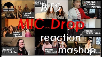 BTS (방탄소년단) - MIC Drop MV reaction mashup