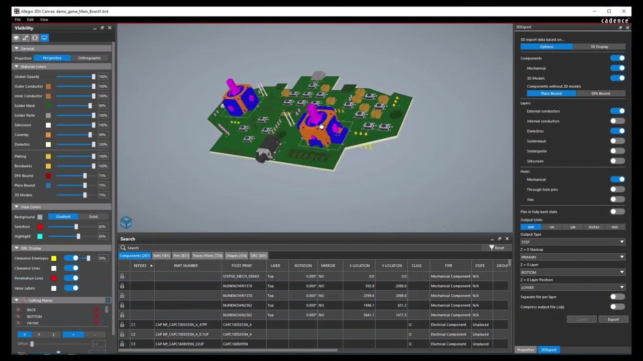 Seamless ECAD/MCAD Co-Design in OrCAD X