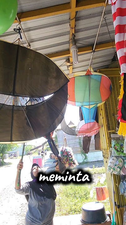 Bocil beli layangan sampai ke daerah klaten