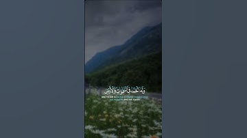 فسبحان حين تمسون وحين تصبحون ( القارئ احمد النفيس ) قران كريم راحه نفسيه حالات واتساب دينيه