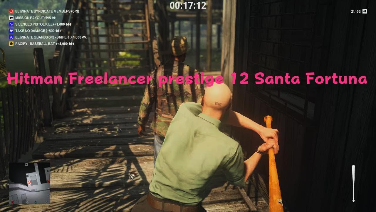 HITMAN Freelancer prestige 12 Santa Fortuna