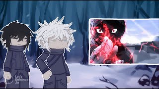 Past Jujutsu Kaisen React To Itadori Immortality Dabura Vs Mahoraga Jjk React To