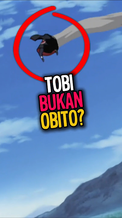 Gimana cara obito jadi tobi?