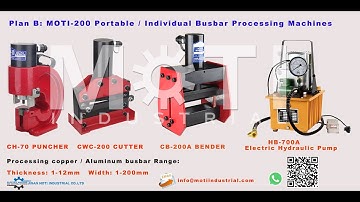 Portable Busbar Bending Punching Cutting Machines/ Individual Busbar Machine