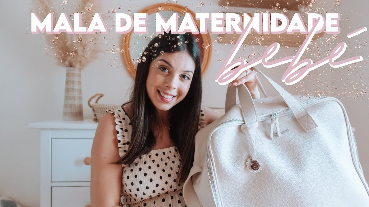 o que levei na MALA DE MATERNIDADE DO BEBÉ!