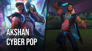 Cyber Pop Akshan Skin | League of Legends
