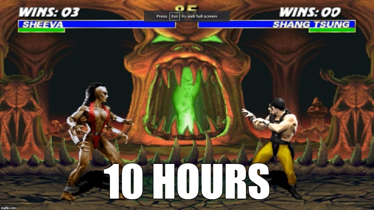 Mortal Kombat 3 (Arcade)  - The Soul Chamber Extended (10 Hours)