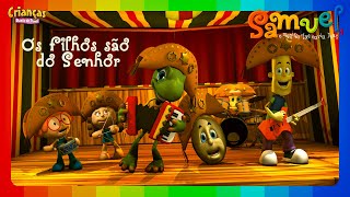 Os Filhos São Do Senhor Dvd Samuel, O Menino Que Ouviu Deus Crianças Diante Do Trono