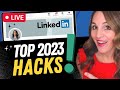 🔴 (LIVE) TOP LinkedIn Profile And Job-Hunting Hacks That Will Actually Work in 2023!