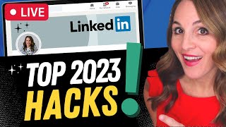 🔴 (LIVE) TOP LinkedIn Profile And Job-Hunting Hacks That Will Actually Work in 2023!